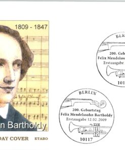 Deutschland 2009 FDC SST Mi. 2720 Felix Mendelsohn Bartholdy [M2] 