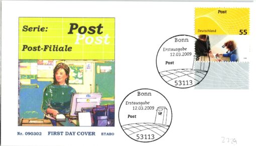 Deutschland 2009 FDC SST Mi. 2724 Post Postfiliale [M2] 