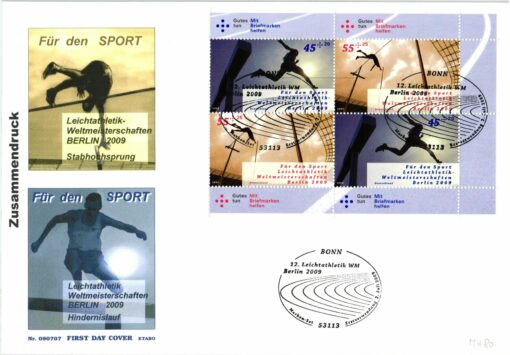 Deutschland 2009 FDC SST Mi. 2727; 2729 MH 80 [M2] 
