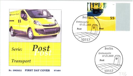 Deutschland 2009 FDC SST Mi. 2733 Post Transport [M2] 