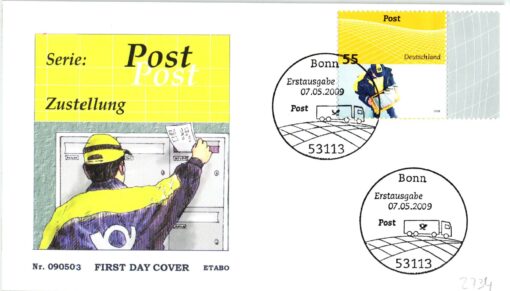 Deutschland 2009 FDC SST Mi. 2734 Post Zustellung [M2] 