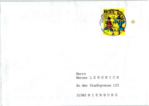 Deutschland 2009 FDC TST Mi. 2739 Heinrich Hoffmann Hans Guck in die Luft [M2] 