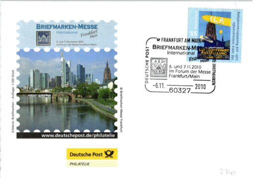 Deutschland 2009 Sonderstempel Mi. 2740 ILA SST Frankfurt  [M2] 