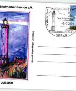 Deutschland 2009 FDC SST Mi. 2742 Leuchtturm Norderney Leuchtturmtag [M2] 