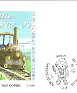 Deutschland 2009 FDC SST Mi. 2750 Jugend Sandmännchen Kleinbahn Harz [M2] 