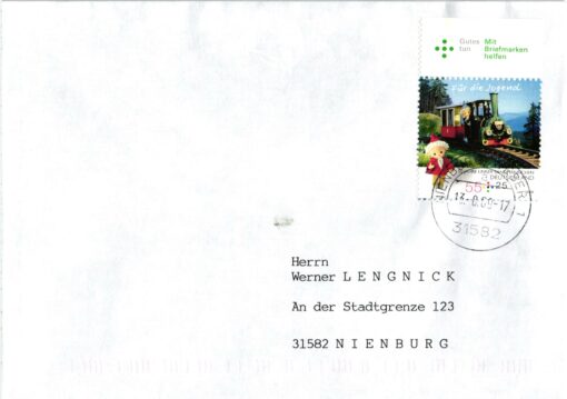 Deutschland 2009 FDC TST Mi. 2750 Jugend Sandmännchen Kleinbahn Harz [M2] 