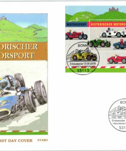 Deutschland 2009 FDC SST Mi. 2754 Historischer Motorsport BMW Maserati Bugatti [M2] 