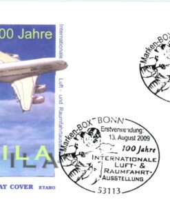 Deutschland 2009 FDC SST Mi. 2755 Luft Raumfahrt Ausstellung ILA Frankfurt [M2] 