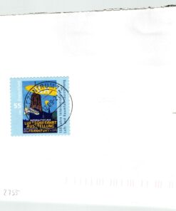 Deutschland 2009 FDC TST Mi. 2755 Luft Raumfahrt Ausstellung ILA Frankfurt [M2] 