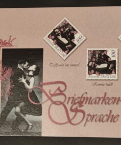Deutschland PSO Für dich 2000 Briefmarkensprache postfrisch 5 Motive Liebe Sterne Herz Maus