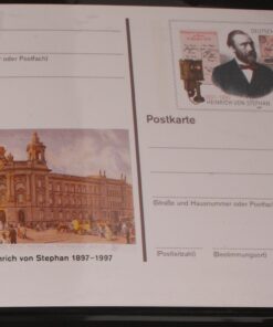 Deutschland PSo 49 Heinrich v. Stephan 1997 100. Todestag postfrisch 