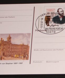 Deutschland PSo 49 Heinrich v. Stephan 1997 100. Todestag SST Berlin Heinrich von Stephan