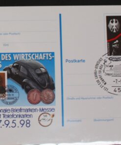 Deutschland PSo 52 Ludwig Erhard 1997 Messe Essen 1998 SST Essen Chicago Fahrt LZ 127 Zeppelin