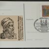 Deutschland PSo 66 Hildegard von Bingen 1998 Johannes Gutenberg SST Koblenz Basilica Minor Rheinland Pfalz 2000