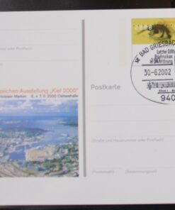 Deutschland PSo 67 Expo Hannover 2000 Kiel 2000 SST Bad Griesbach Letzter Tag Briefmarken DM Währung