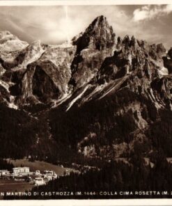 Dolomiti San Martino di Castrozza Colla Cima Rosetta; 1966; Südtirol