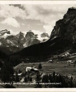 Val Badia - La Villa gruppo Sella e Sass Songher;  Südtirol