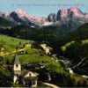 St. Cyprian im Tiersertal mit Rosengarten; Amonn Bozen; Südtirol