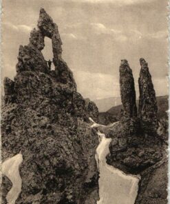 Dolomiti Gruppo Catinaccio, Torre Finestra e due Dita, Rosengarten; Lorenz Fränzl; Südtirol
