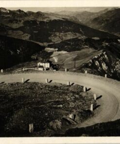 Strada Passo Giovo Albergo, Letzte Kurve Jaufenpass; 1930; Jöchler; Südtirol