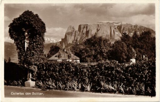 Collalbo con Sciliar, Klobenstein mit Schlern; Rotobrom; Südtirol