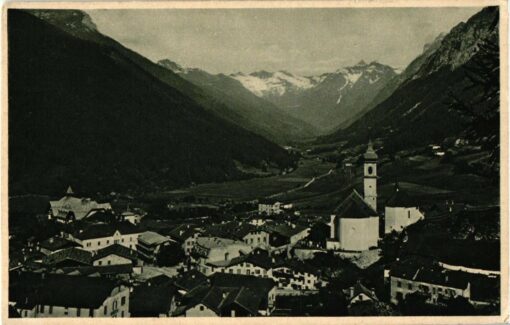 Gossensass mit Pflerscher Tribulaun am Brenner, Tirol; Amonn Bozen; Südtirol