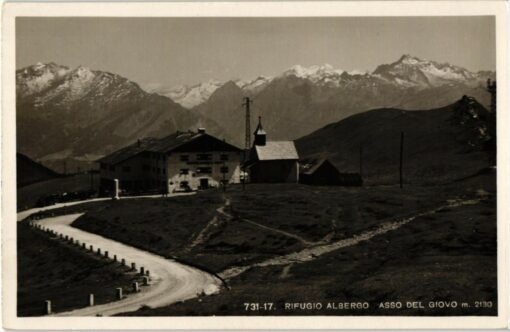 Rifugio albergo Passo del Giovo, Jaufenpass; Foto Fränzl; Südtirol
