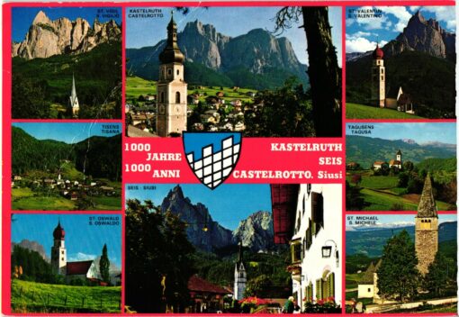 Kastelruth Seis, Castelrotto Siusi;  Südtirol
