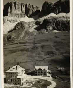 Passo Pordoi Cima Pordoi Albergo Savoia Maria; 1929; Ghedina Cortina; Südtirol