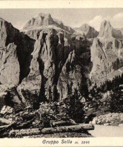 Gruppo Sella Sella Gruppe Dolomiten; 1926; Ghedina Cortina; Südtirol