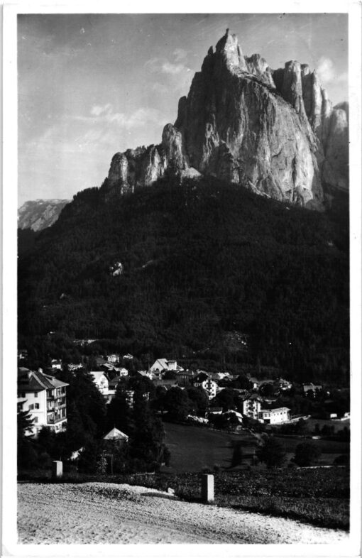Siusi Sciliar Dolomiti, Seis am Schlern Dolomiten; 1958; Amonn Bozen; Südtirol