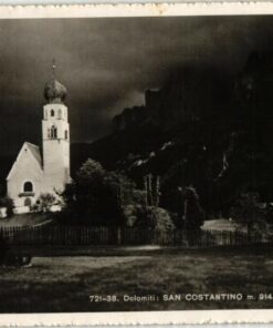Dolomiti San Costantino, St. Konstantin Kastelruth Völs; 1934; Lorenz Fränzl; Südtirol