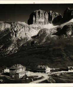Gruppo delle Dolomiti, Passo Pordoi Gr. Sella; Baehrend; Südtirol