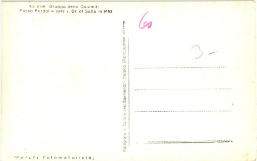 Gruppo delle Dolomiti, Passo Pordoi Gr. Sella; Baehrend; Südtirol – Bild 2