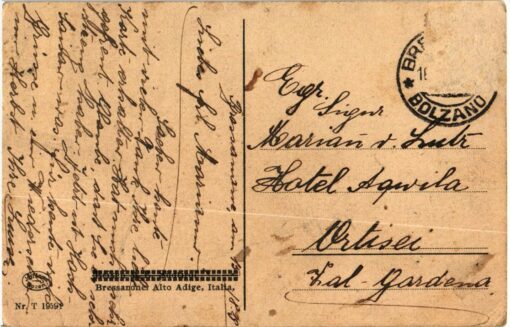 Bressanone all Isarco, Brixen Alto Adige Südtirol; 1929; Amonn Bozen; Südtirol – Bild 2