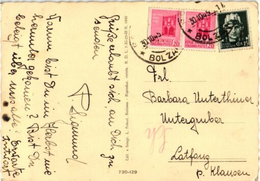 Varna, Alto Adige,Bressanone, Vahrn Brixen Südtirol; 1945; Südtirol – Bild 2