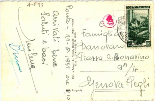 Ponte Gardena Bolzano, Waidbruck Bozen ; 1951; Südtirol – Bild 2