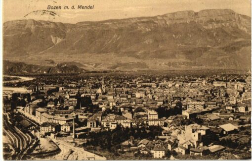 Bozen m. d. Mendel; 1908; Gugler; Südtirol