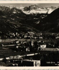 Bolzano Gries verso le Dolomiti Bozen; 1935; Lorenz Fränzl; Südtirol