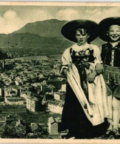 Bozen Panorama Tracht;  Südtirol