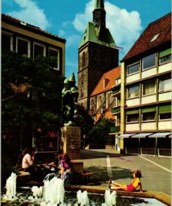 Hildesheim Huckup und St. Andreaskirche;  Deutschland