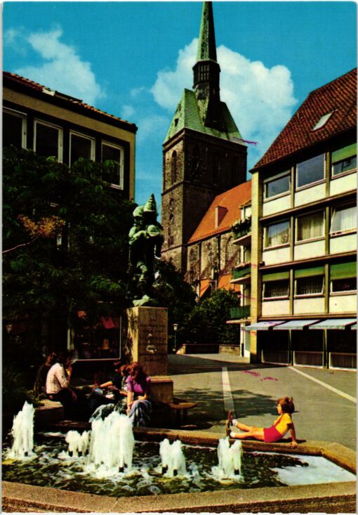 Hildesheim Huckup und St. Andreaskirche;  Deutschland