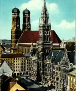 München Rathaus und Frauentürme; Huckauf Photo; Deutschland