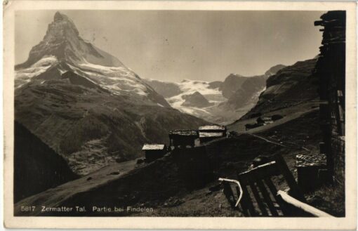 Zermatter Tal Findelen, Schweiz; 1931; Schweiz