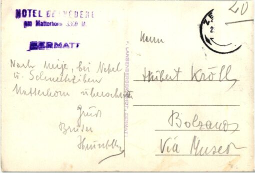 Hotel Belvedere Matterhorn, Zermatt;  Schweiz – Bild 2