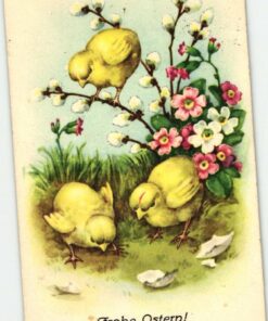 Frohe Ostern Küken;  