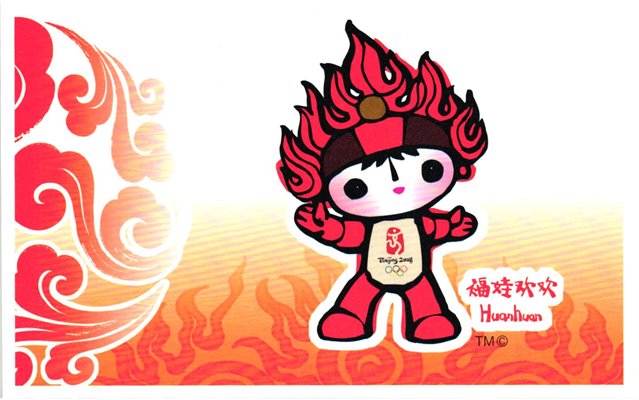 CHINA, Olympic Beijing 2008 Mascotte 6 Postcards Olympia mascots mini – Bild 4