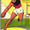 CPA Olympic Jeux olympiques Paris 1924 LANCEMENT DU DISQUE Diskuswurf par Roowy Pautauberge 