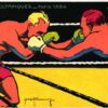 CPA Olympic Jeux olympiques Paris BOXE boxe par Roowy Pautauberge 