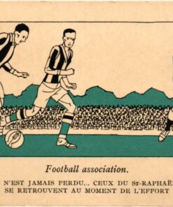 CPA Olympic Jeux olympiques Paris 1924 ST-RAPHAEL QUINQUINA - Football association